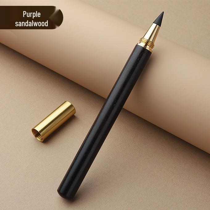 Black Tech Eternal Pencil: No Sharpening, No Ink, Break-Resistant Lead, Posture-Correcting Drawing Tool
