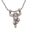 New Hip-hop Funny Gorilla Pendant European and American Style Fashion Creative Small Animal Necklace Accessories