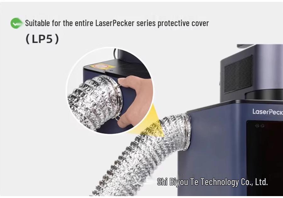 LaserPecker LP5 - 5th Gen Fully Automatic Engraver for Wood, Metal, Bamboo