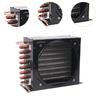 Heavy Duty Freezer Refrigerator Condenser Small Copper Tube Aluminum Fin Air Cooled Water Cooled Cold Storage Radiator