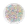 Clear Flat Glass Marble For Vase Aquarium Pebbles Vase Fillers Beads Loose Glass Rounds for Table Styling, Jar Arrangements and Craft Projects,