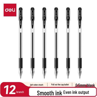 Deli 0.5mm Bullet Tip Gel Pen