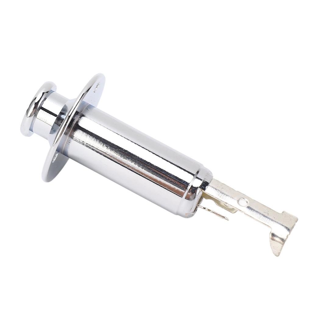 6.35mm Guitar Output Socket Metal Construction Endpin Pickup Socket for Acoustic Electric Guitars