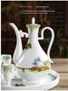 Baijiu Decanter & Ceramic Wine Glass Set with Gift Box