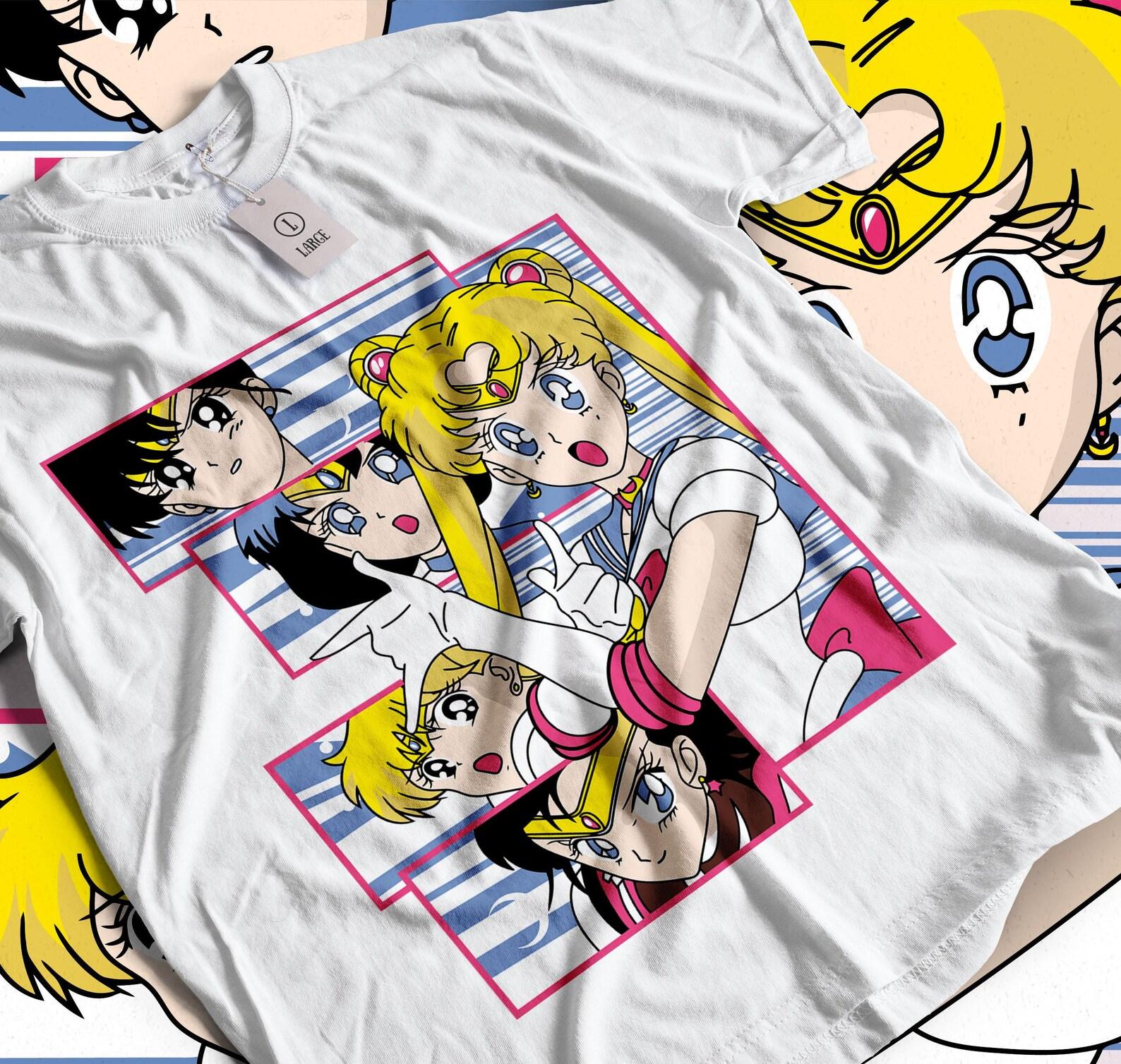 Unisex Waifu Material Anime T-Shirt, Anime Woman Shirt 3XL