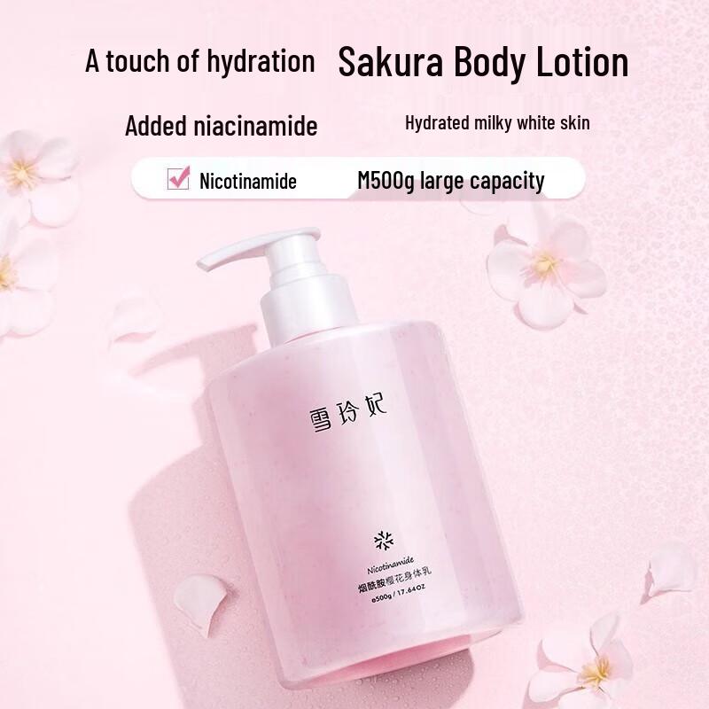 Xue Ling Fei Niacinamid Feuchtigkeitsspendende Sakura Körperlotion