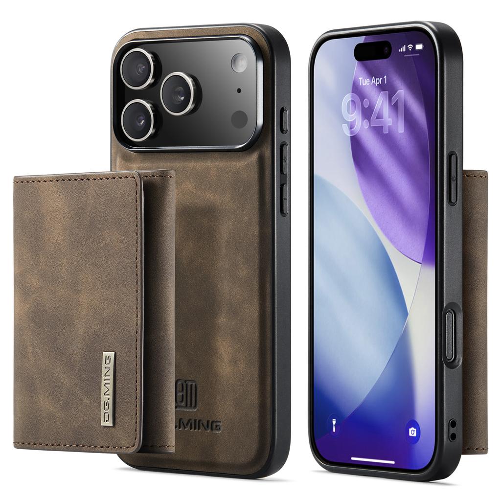 For IPhone 17 Air 16 15 14 Plus 13 12 11 Pro Max XS XR Phone Case 2 in 1 Detachable Wallet Cards Holder Magnetic Leather Cover