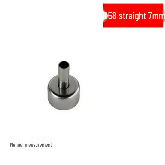 Multi-Model Hot Air Gun Nozzle Set - Straight, Angled, Bent for 850/858 Desoldering Stations