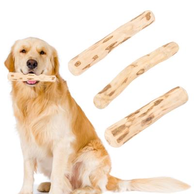 Palito Natural para Roer para Cães Madeira de Café Brinquedo para Roer para Cães Brinquedo Seguro para Dentição de Cachorros Palito para Saúde Dental para Cães Instinto de Roer Entretenimento