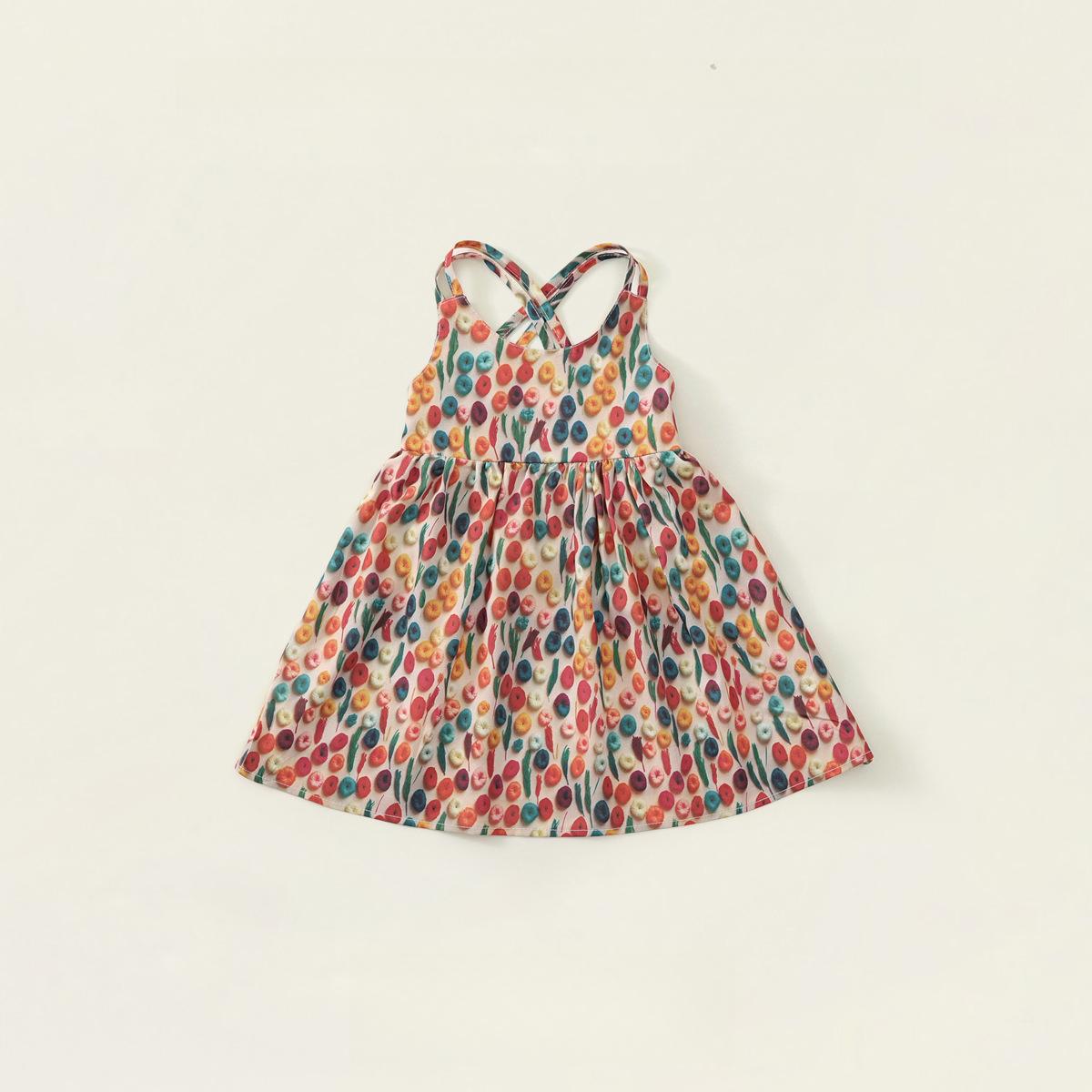 

Новое детское платье с ромашками для девочек, летние детские платья с открытой спиной, детские костюмы, пляжная одежда, одежда для маленьких девочек