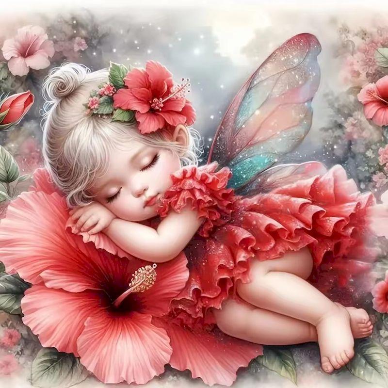 DIY Diamond Painting Elf Diamond Embroidery Cross Stitch Hand Pictures Of Rhinestones Mosaic Decor For Home