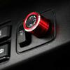 Red Aluminum Side Mirror Adjustment Button Knob Cover For Subaru WRX STI Impreza