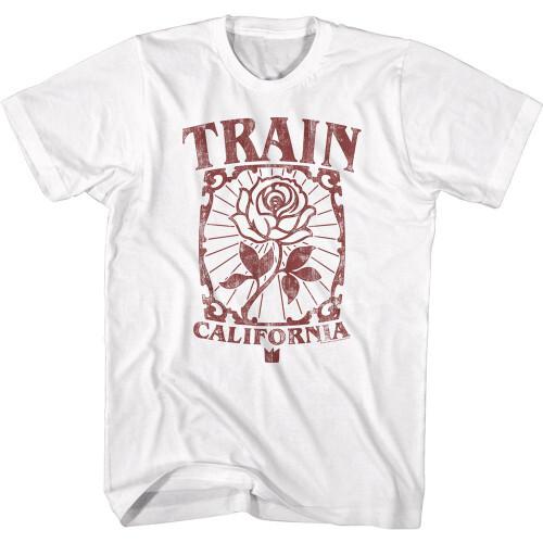 Train California Rose T-Shirt Unisex T-Shirt XL