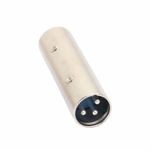 XLR Male to XLR Male 3-Pin Male Converter Adapter Converter Plug Cable Extension Connector Creative Space-Saving Convenient Storage