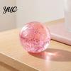 Hand Therapy Exercise Balls Coconut Oil Stress Relief Balls, Squishy Glitter with Colorful Sequins, Office Desk Toys Slow Rising Fidget Toy,