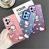 Soft Shell Phone Case for Xiaomi Redmi Note 14 13 Pro Plus 13 12 11 Pro 12s 10Lite 9s 10s 11s Cute Cartoon Hellos Kitty