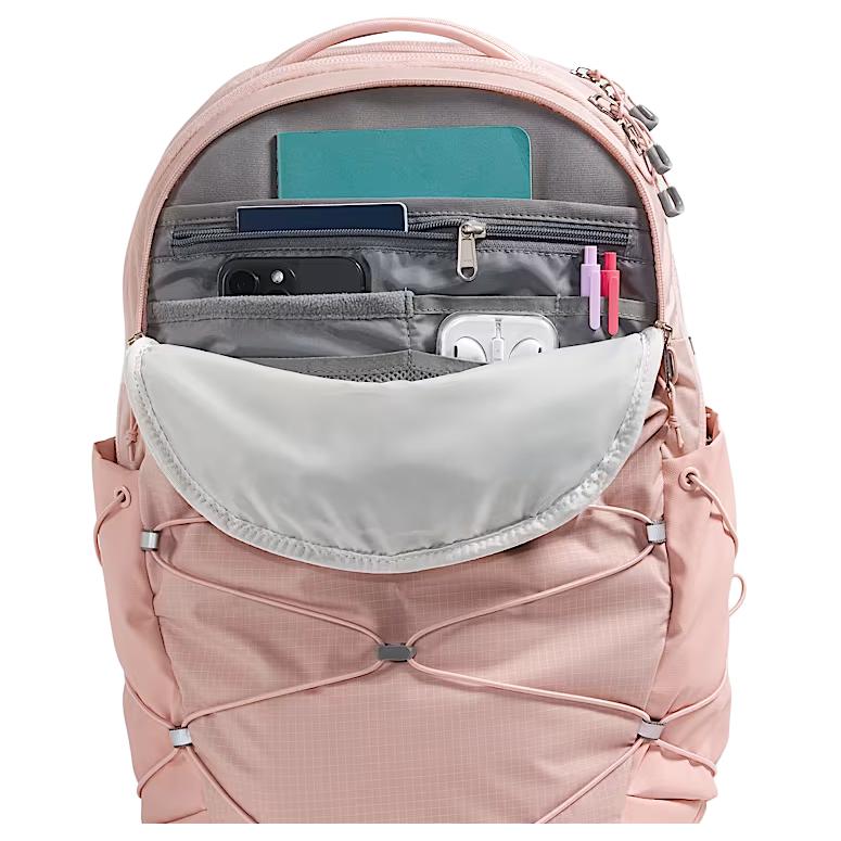 THE NORTH FACE Borealis 27L Outdoor Bags Recycled Nylon Pink Moss & Silver Metallic Women's NF0A81E7-BHI