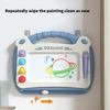 Children Magnetic Drawing and Writing Board Toy with Stamper & Pen Interactive Educational Learning Toy for Preschoolers
