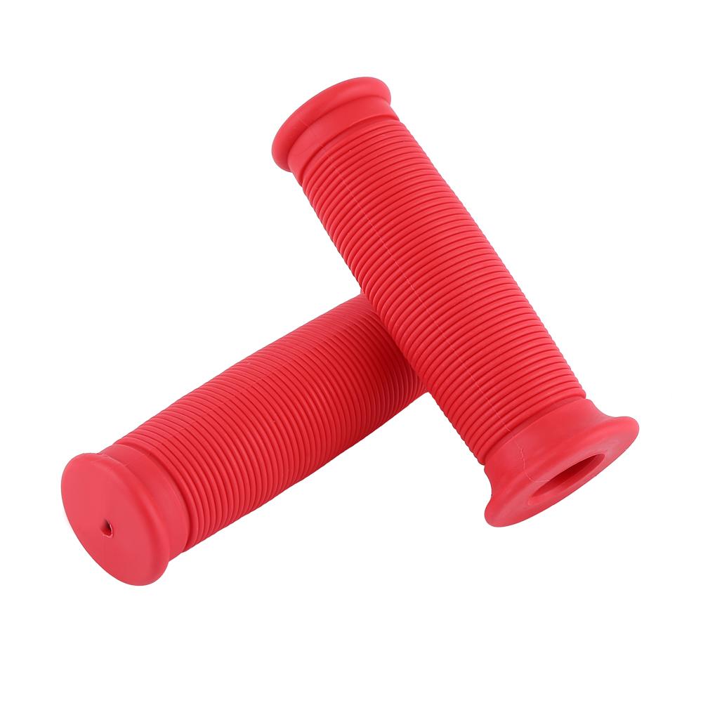 1 Pair of 22mm/25mm   Motorcycle Handlebars Vintage Hand Grips Black