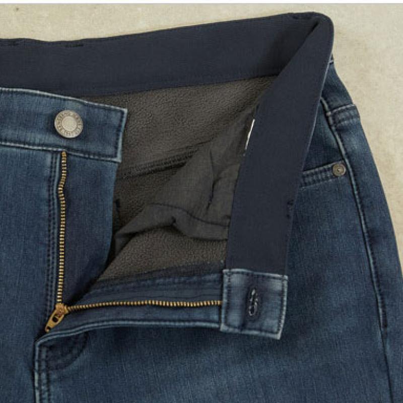 Bang Bang Men S Polar Fleece Lycra Bonded Denim 1+1