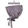 Solid Color Elastic Tie-Back Modal Undercap Hijab Scarf Adjustable Kufi Cap