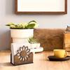 Elegant Sunflower Napkin Holder-Classic Style,Ideal for Family Gatherings,Napkin Holder for Table Halloween Christmas Decoration