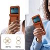Ring Holder Bracelet Cards Slot Crossbody Leather Case For Motorola MOTO Razr 40 40Ultra 50 50Ultra  Long Lanyard Wallet Cover