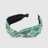 LALA Imported Lace Ethnic Hairband - GREEN