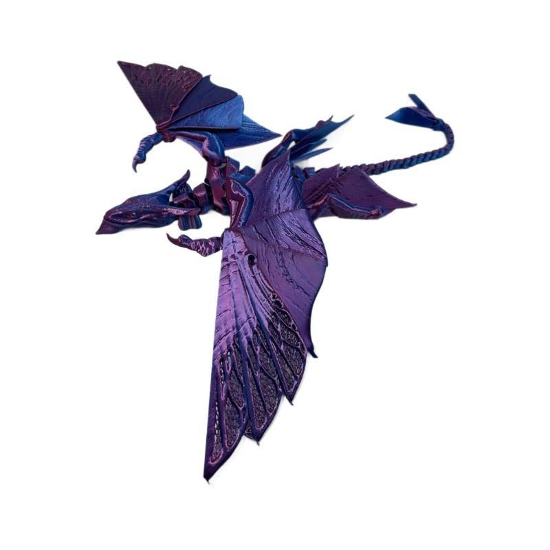 Neuer 3D-gedruckter Avatar Fliegender Drache Anhänger Gelenkiges Bewegliches Modell 3D Drachenspielzeug Simulation Bewegliches Desktop-Anhänger