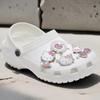 Hot Miniso Cute Sanrio Hello Kitty Series Hole Shoes Accessories Anime Cinnamoroll Diy High Face Value Jewelry For Friends Gift