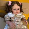 Realistische 20 Zoll 50 CM 3D-Farbe mit sichtbaren Adern Weiches Silikon Reborn Baby Doll Toy Alive Kids Boneca Art Bebe