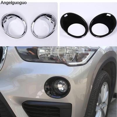 Obloženie krytu predného hmlového svetla auta Angelguoguo pre BMW X1 F48 2016 2017