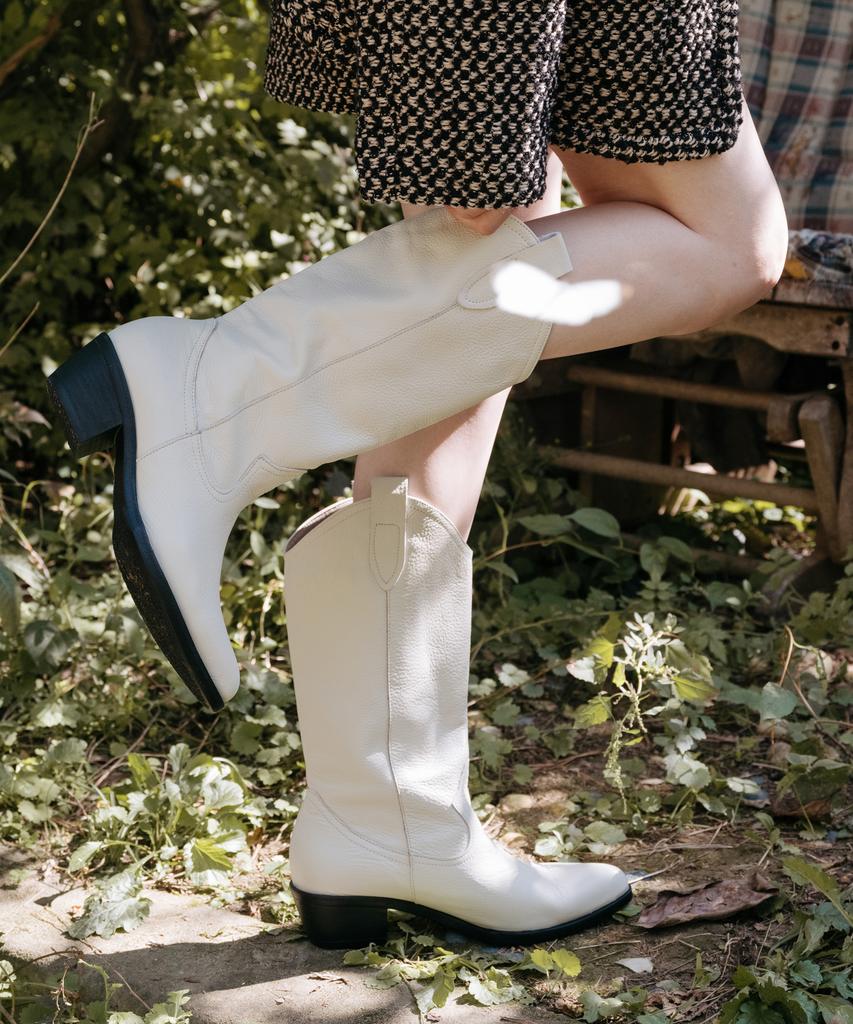 Gisse Genuine Leather Honey Western Boots Gis-44265 (A Type)