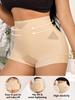 Custom Logo Private Label Women's High Waist Cross Tummy Control Butt Lifting Control Panties Seamless Breathable Thin