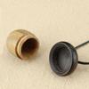 Retro Twist Ebony Acorn Pendant Gawu Box Long Necklace Simple Literary Men and Women Jewelry Wishing Bottle Jewelry