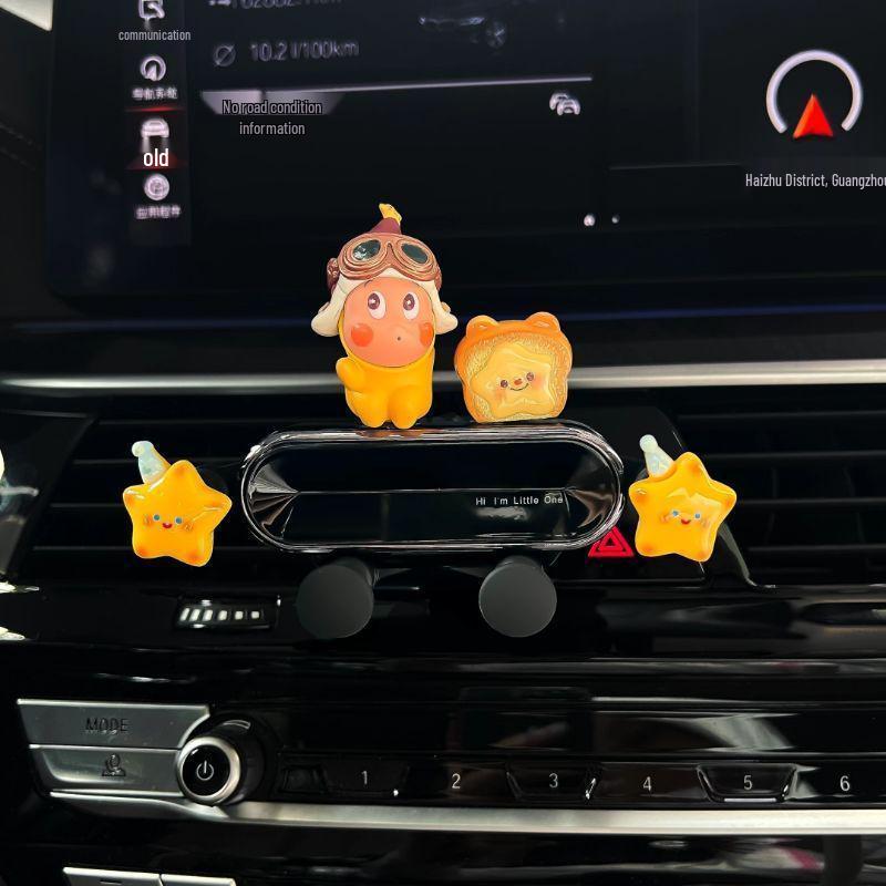 Star Person 2025 Car Air Vent Phone Holder - Cute, Clip-on, Navigation Aid for Men & Women.