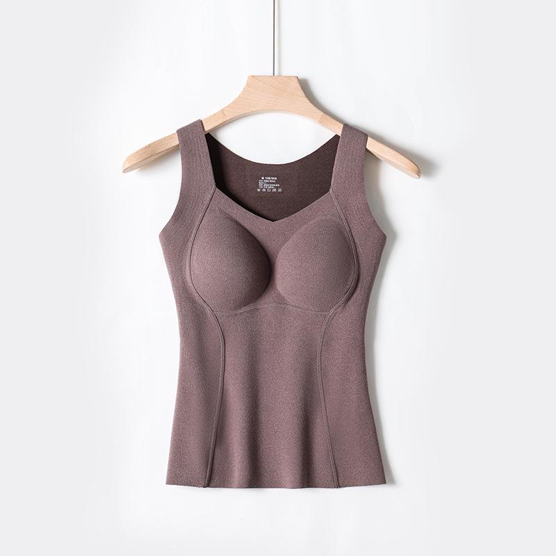 Grafenová hřejivá bezešvá vesta a základní vrstva zeštíhlující tvarovač postavy 8867