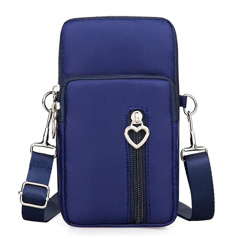 Large Screen Portable Mobile Phone Bag Spring and Summer Mini Small Bag Female Messenger Bag Mobile Phone Bag Change Bag Neck Cloth Bag