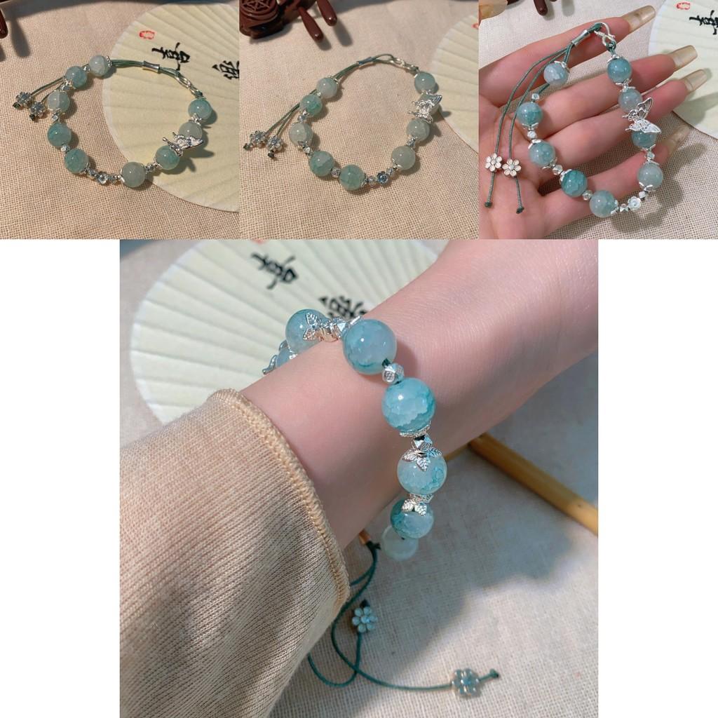 High-quality Electroplated Bracelet Butterfly Motif New Chinese Style Womens Accessory