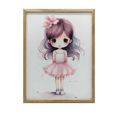 Little Princess Little Princess, 50X70 Cm, Unframed, Premium Canvas On Stretcher