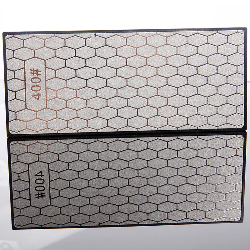 400 1000 1200 Grit Diamond Kitchen Knife Sharpener Professional Sharpening Stone Sharpening for a Knife Fine and Coarse Grinding