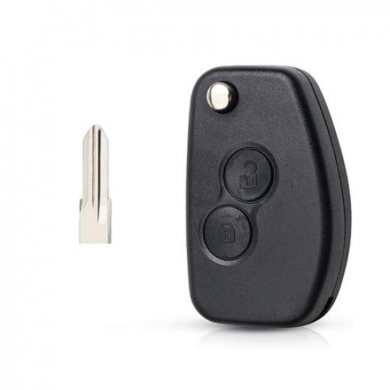 Remote Control Key Housing Shell VAC102 for Renault Logan Duster Nissan Almera
