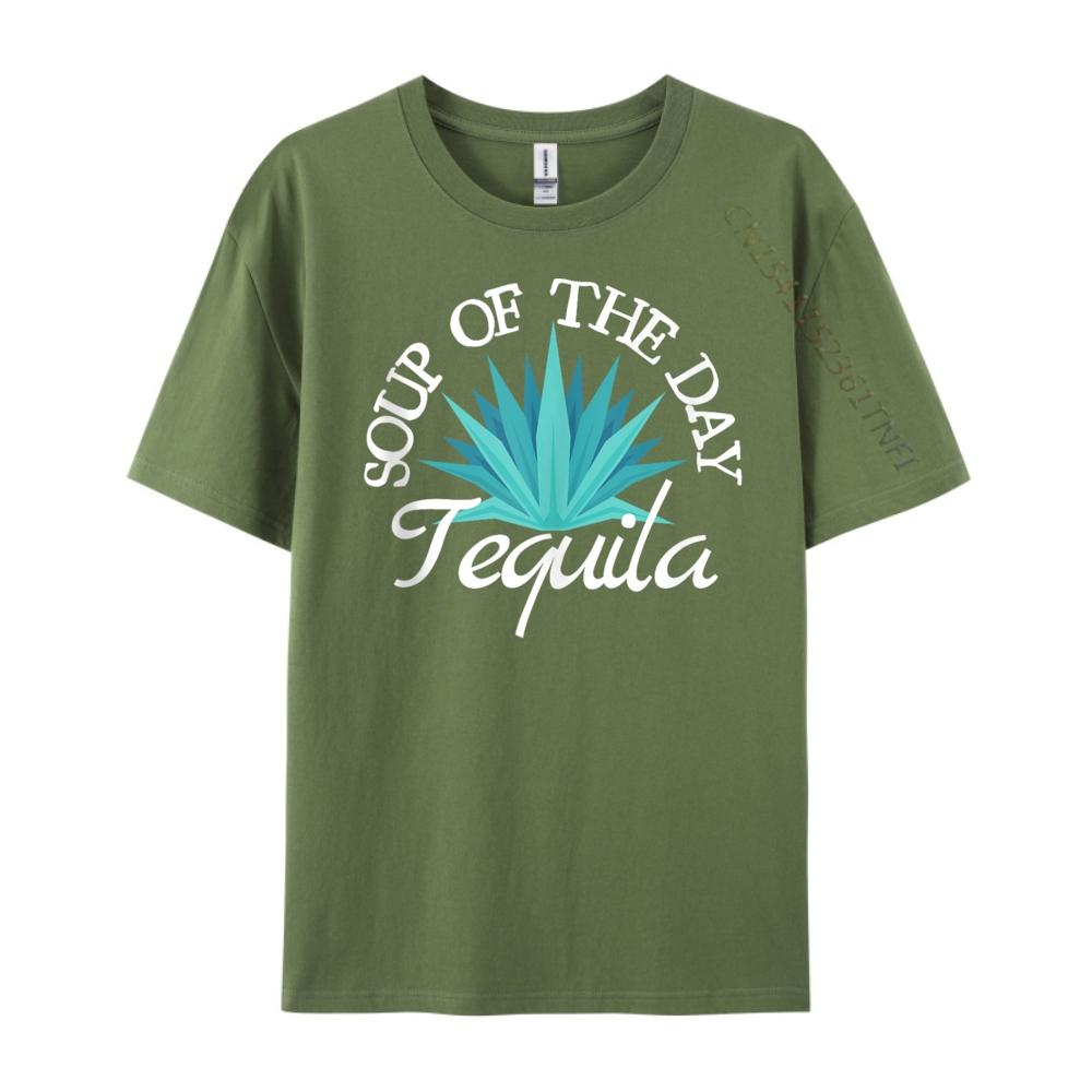 Soup Of The Day Tequila Is Cinco De Mayo Celebration Shirts Graphic Tee Female Clothes Letter Luxury