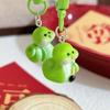 Blessing Snake Year Lucky Pendant Chinese Cartoon Zodiac Key Ring  New Year Gifts
