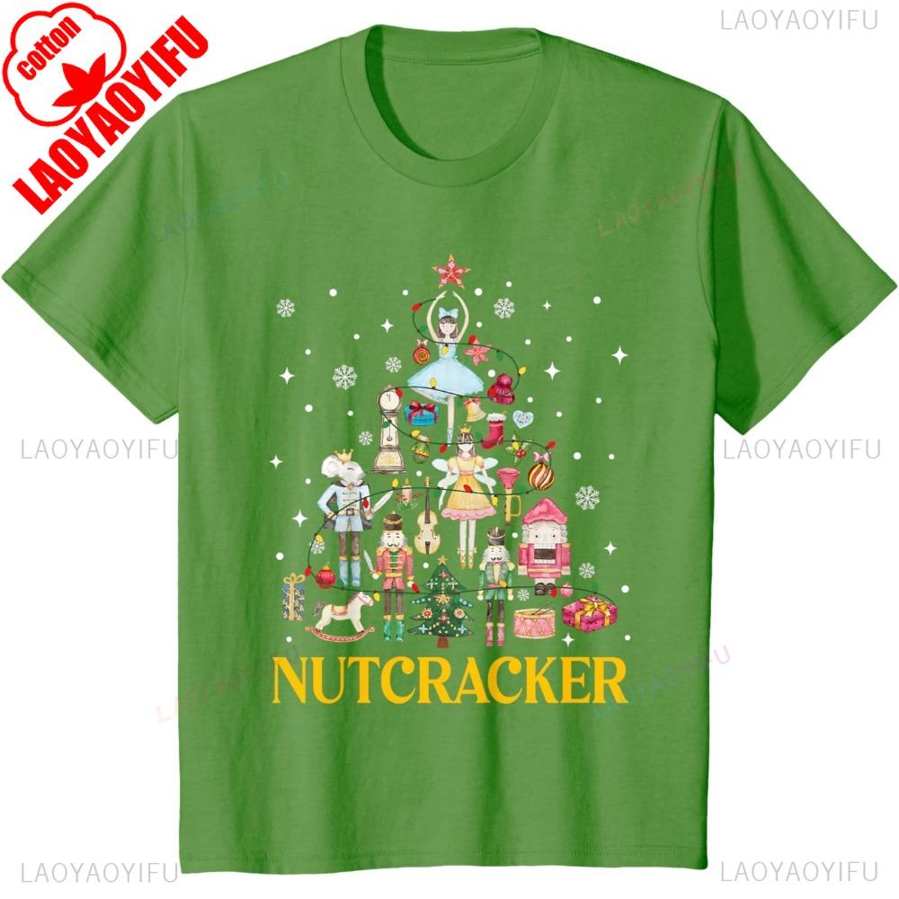 Christmas Nutcracker Squad Ballet Dance Women Unisex  Xmas TShirt High Quality Cotton Tops Street Fashion Streetwear
