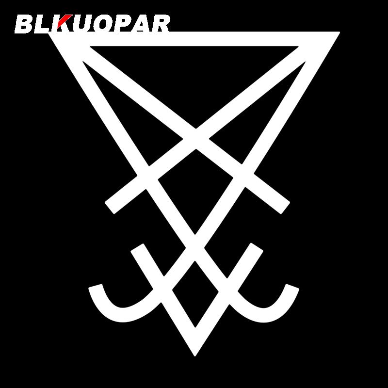 BLKUOPAR Bible Jesus Lucifer Satan Angel Demon Religious Icon Creative Car Stickers Windows Trunk Helmet Decals VAN Accessories