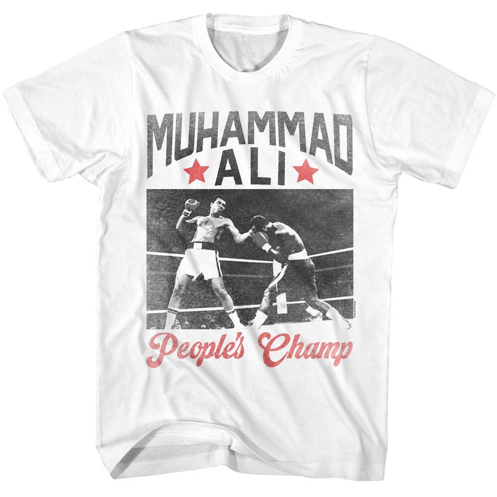 Muhammad Ali The Peoples Champ Live In The Ring Men T Shirt S