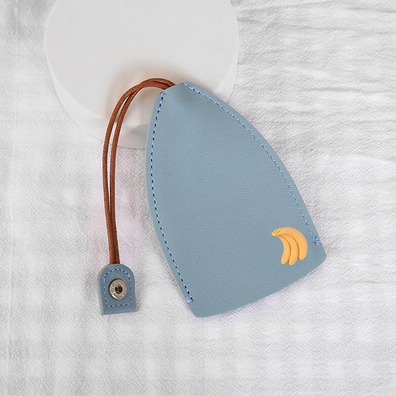 

Симпатичные фрукты брелок сумка PU кожаный протектор держатель для ключей автомобиля чехол