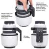 iShoot CNC Camera Tripod Mount Tripod Mount Lens Support Lens Bracket Tripod Socket for Canon RF IS USM Quick Release Plate with Screw Holes at the
