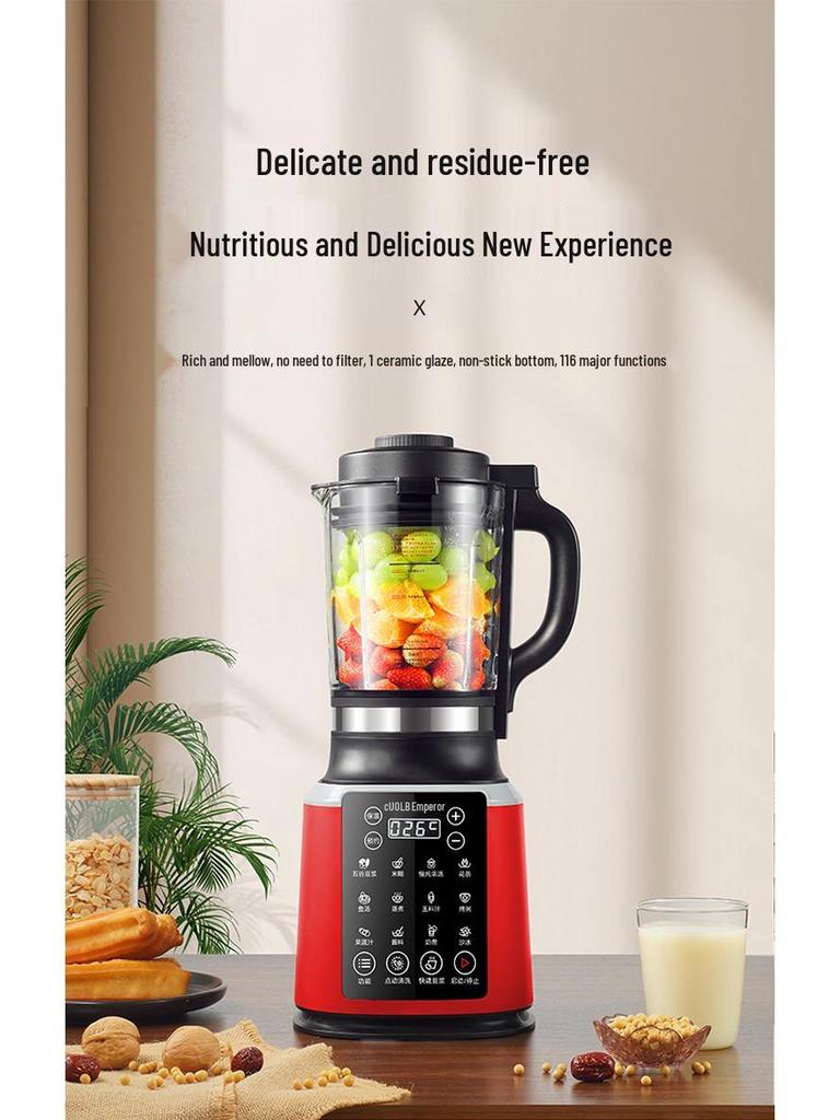 110V Multifunctional High-Speed Blender & Juicer with Automatic Heating